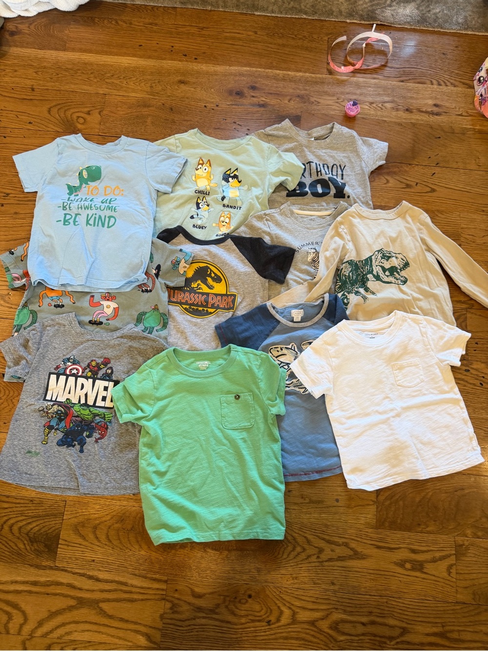 Bundle of shirts toddler boy 3-4t